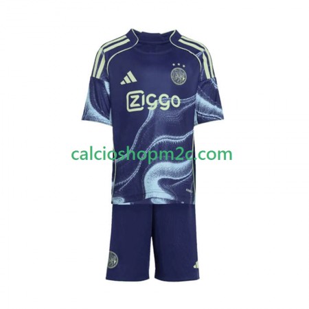 AFC Ajax Bambino Maglia Trasferta 2025/2026 Manica Corta